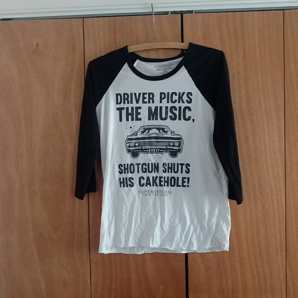 💥3 for $10 Supernatural baseball tee